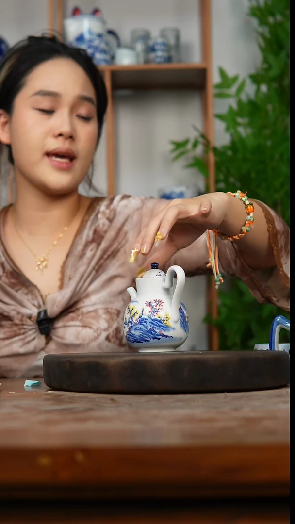壶s163景德镇老陶泥茶壶一只