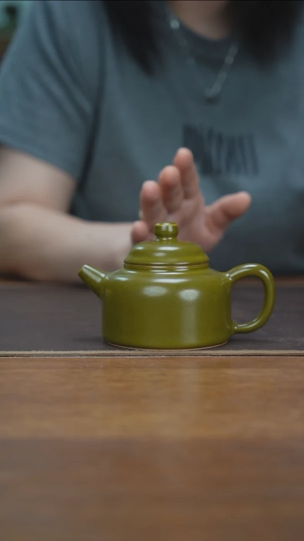 杯景德镇茶叶末德钟壶