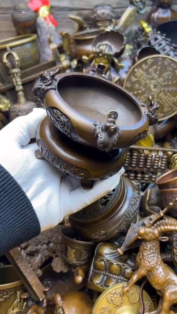 精美铜器，点击下单