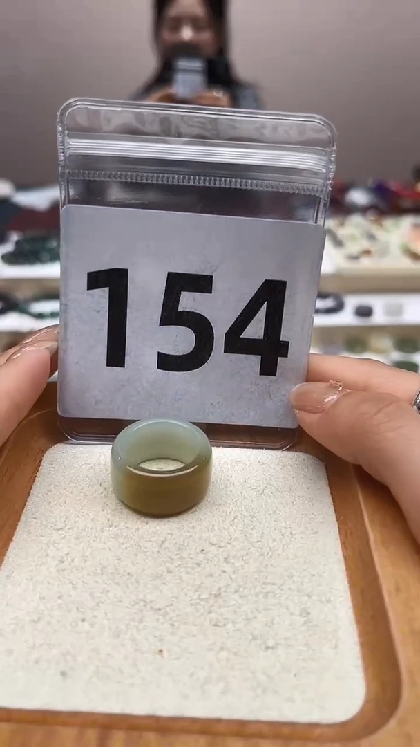 【闪购商品】和田玉戒指未镶嵌港码11号，内径16mm