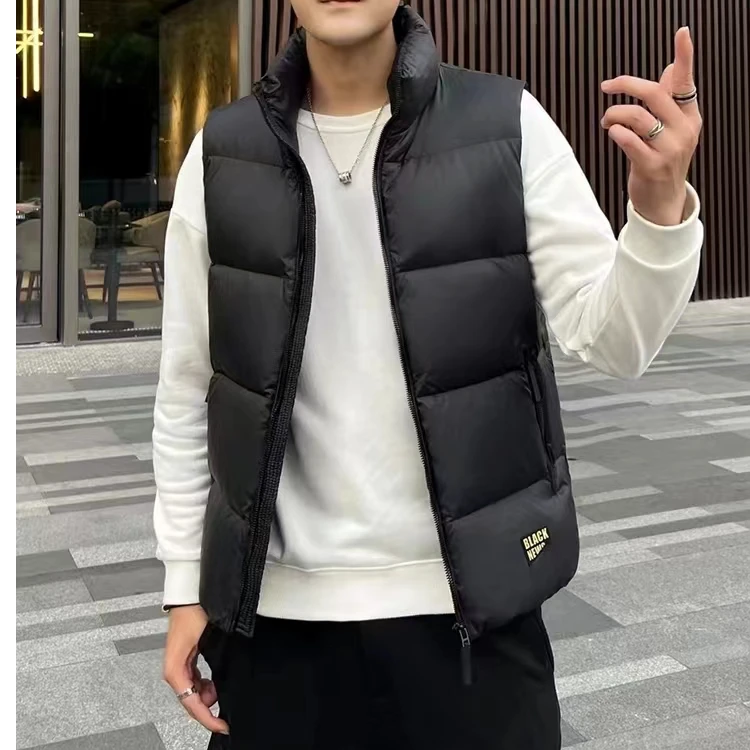 纪梵珂【诗晨定制】新JFK黑金男女同款羽绒马甲