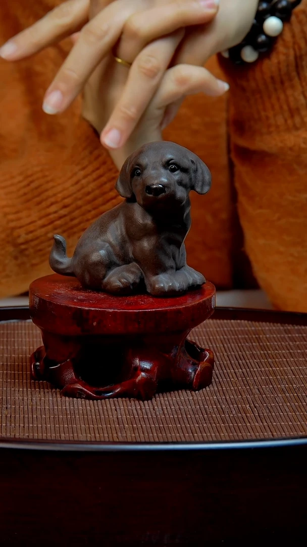 紫砂茶宠宜兴紫砂摆件