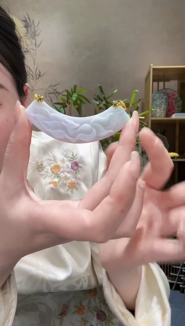 【闪购商品】翡翠耳饰未镶嵌吊坠