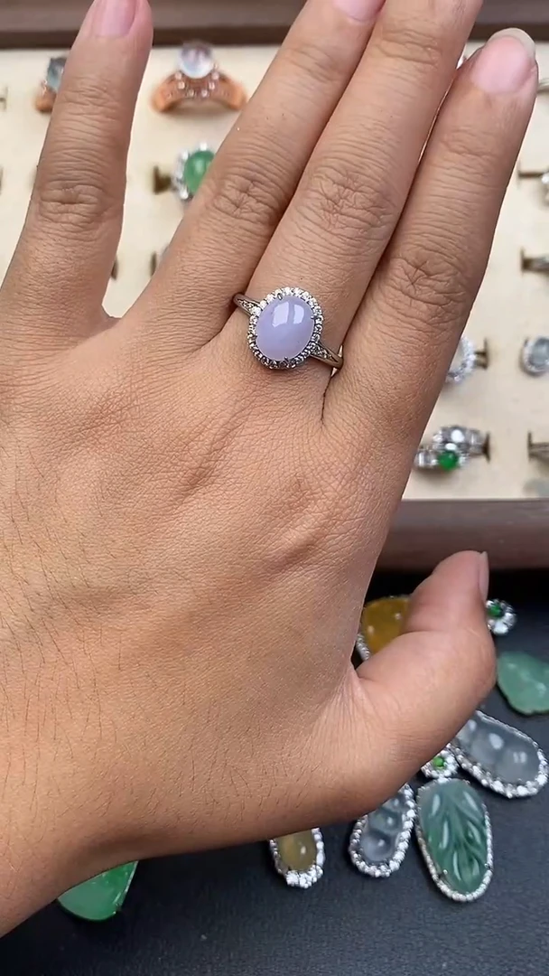 银S925镶嵌定制翡翠4848658