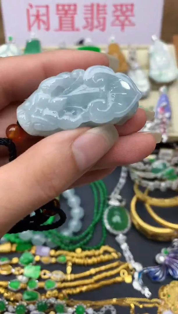 颈饰未镶嵌翡翠316-中国好珍宝