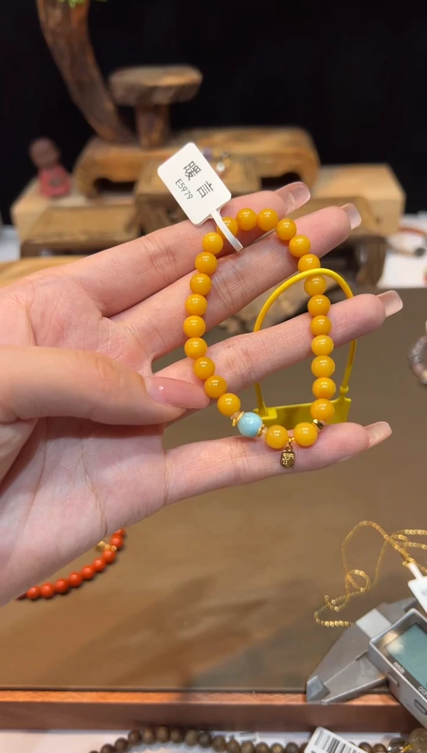 未镶嵌琥珀手饰手饰@@E5979