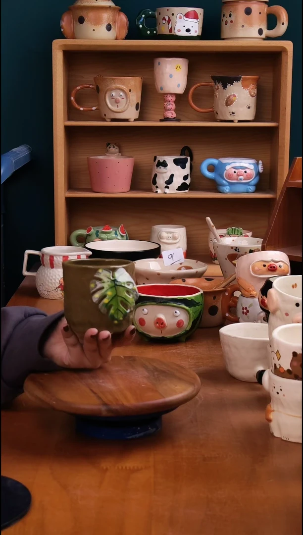 摆件陶景德镇原创手工陶瓷