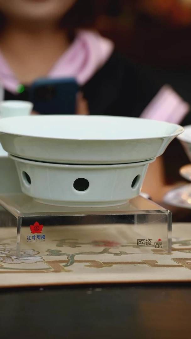 1个正价10寸宋器圆保温盘（套）