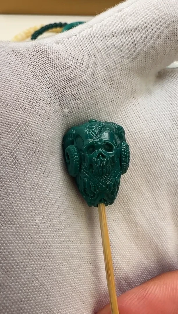 未镶嵌绿松石三通三通