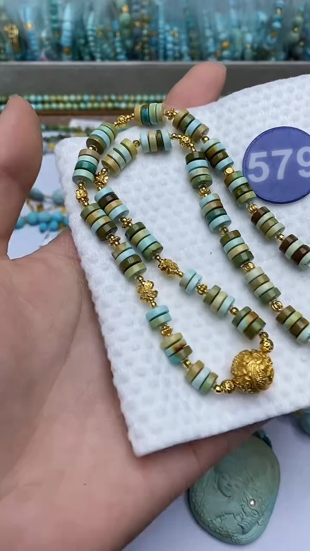 【闪购商品】绿松石项链未镶嵌579