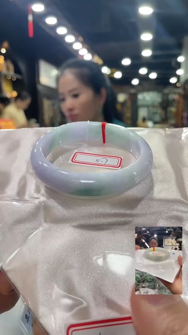 未镶嵌手镯翡翠358，57-58