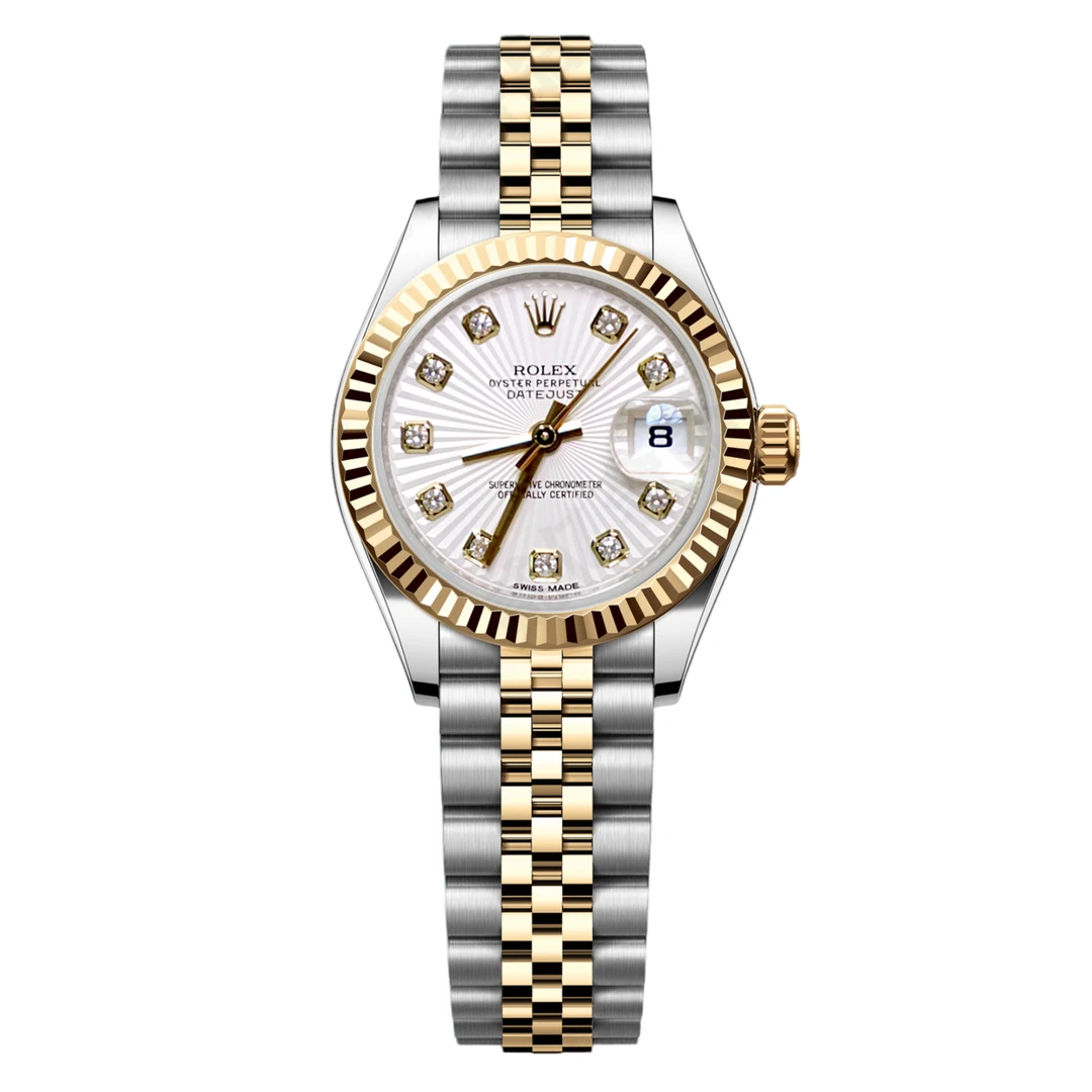 99新 Rolex/劳力士 腕表/贰亿女表/日志B5546/179173/26mm原
