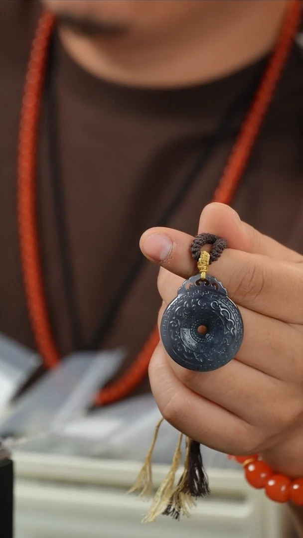 吊坠(不含链)未镶嵌和田玉多样性发一件THTY029