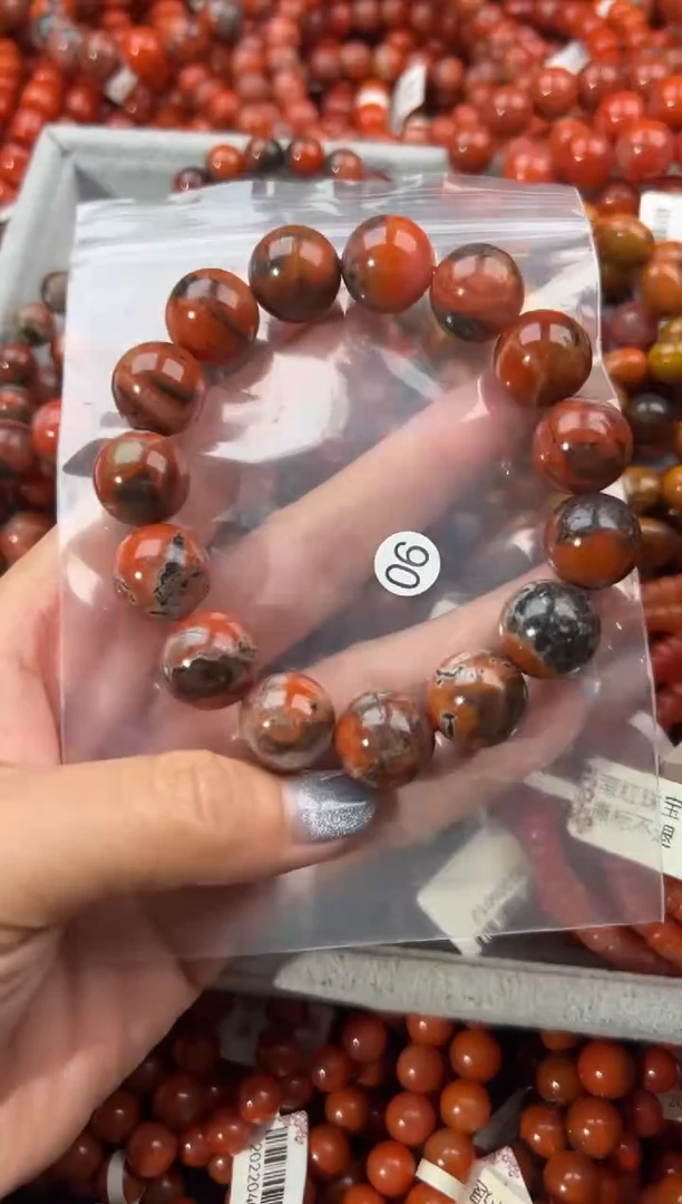 未镶嵌手串南红玛瑙14+