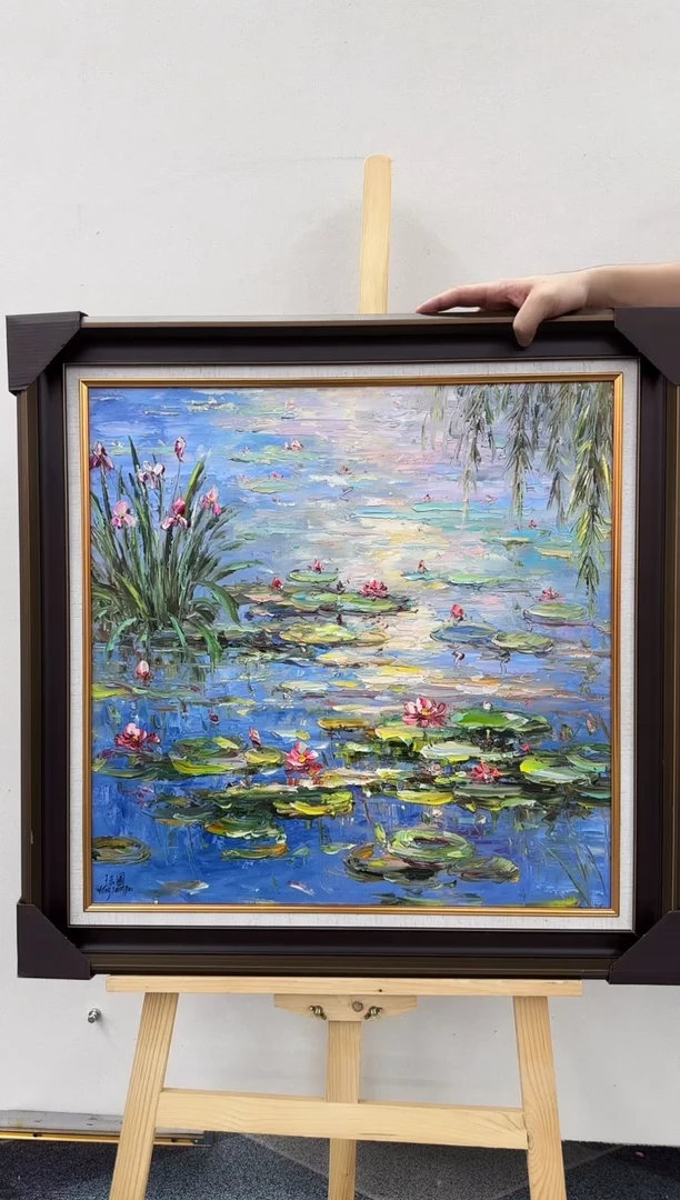 国画王东圃-油画莫奈作品