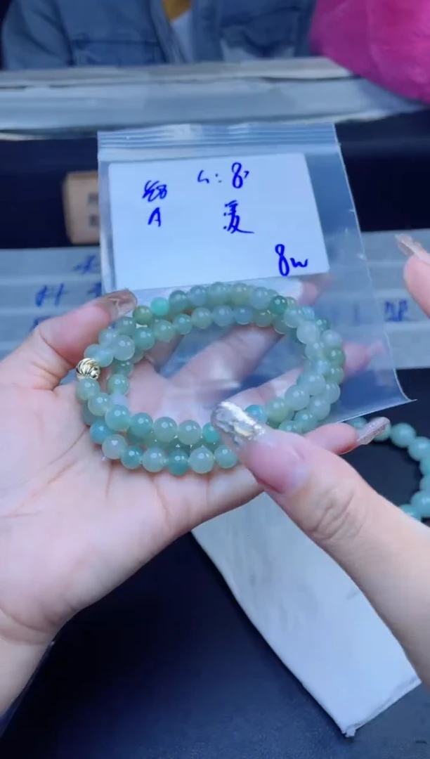 【闪购商品】定制翡翠未镶嵌珠串