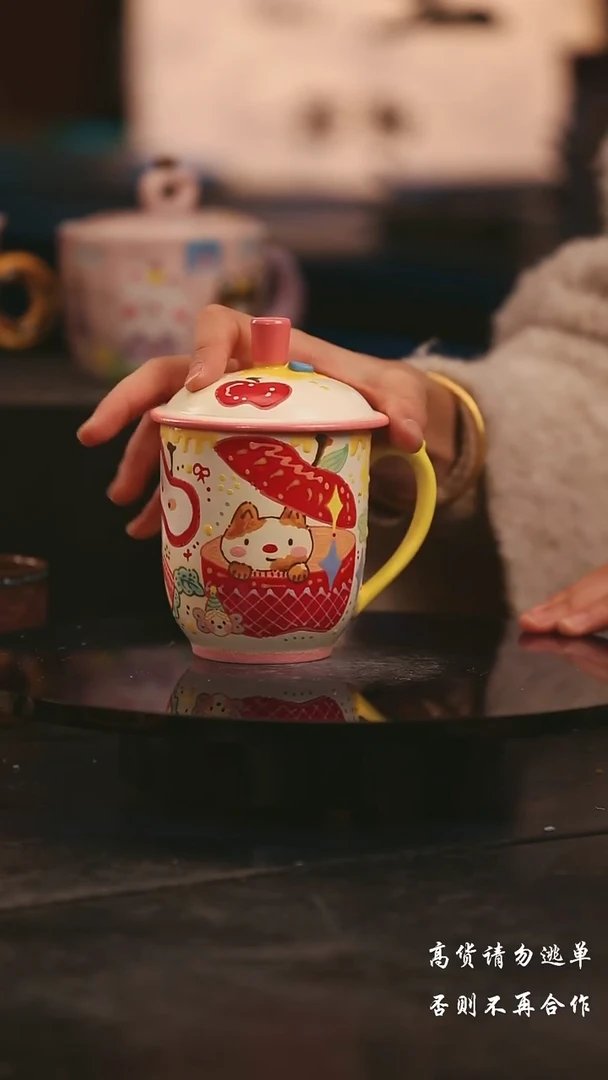 陶瓷景德镇可爱设计师款陶瓷