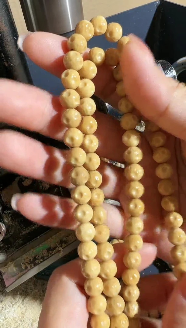 龙脊菩提手串卡8星球脖挂老料120籽