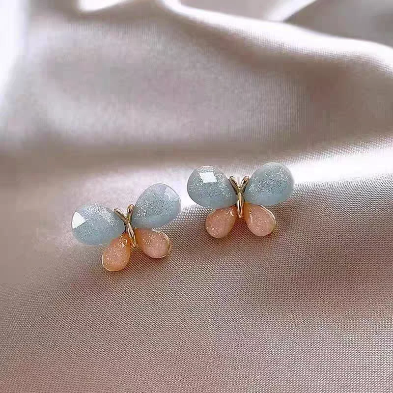 铜合金耳饰 【E050】新款气质温柔耳环精致百搭