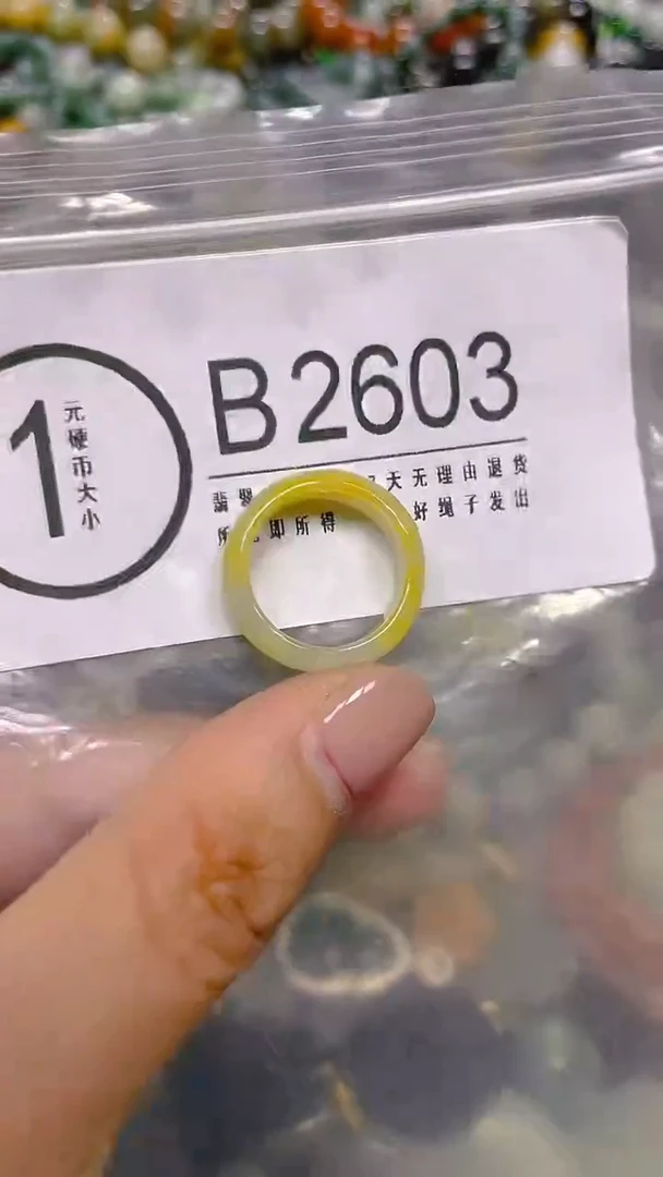 颈饰未镶嵌翡翠16.7mm/ T /翡翠A货，一件也是批发价