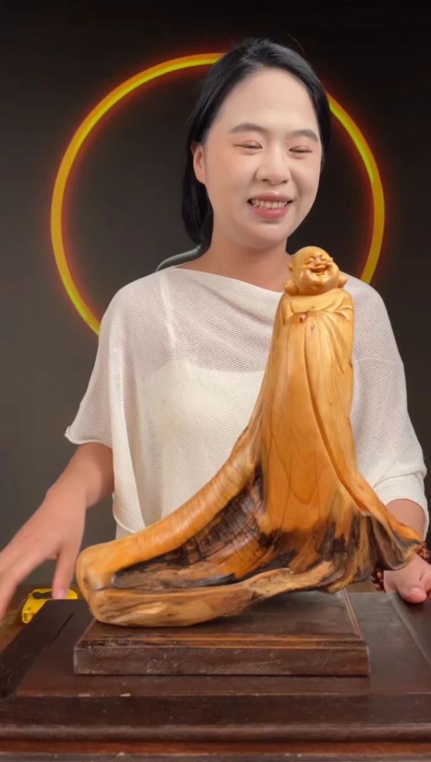 柏木（崖柏）手工摆件,先抢先得! 编号:29