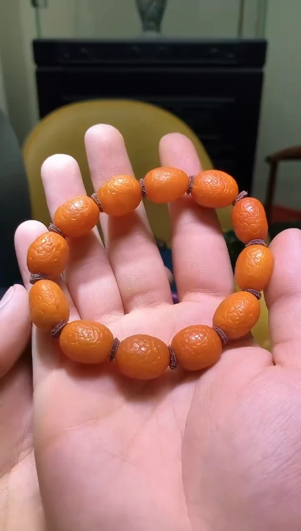 【闪购商品】蜜蜡手链未镶嵌多样性发一件091