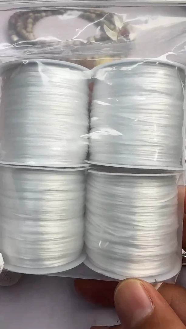 文玩弹力绳扁线一组