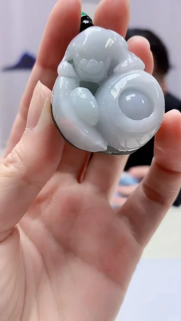 【闪购商品】翡翠颈饰未镶嵌5060zm-JJ挂件1