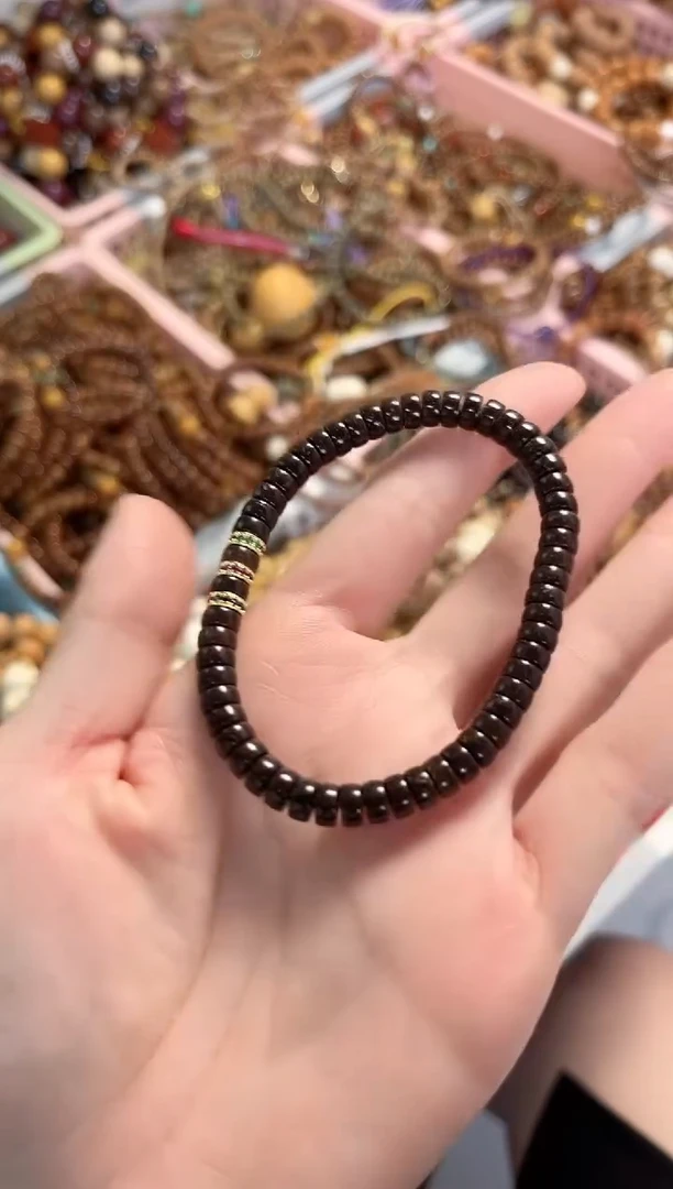 椰蒂手串/手链椰蒂药片设计款6*3mm