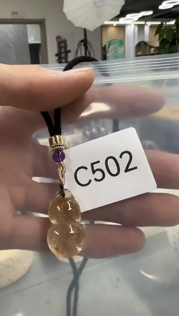 吊坠(赠链)未镶嵌水晶C502