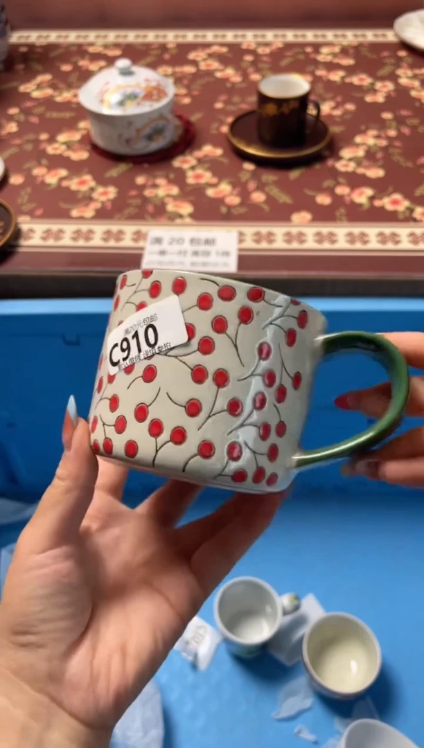 瓷片眉***姐瓷器瓷器C910