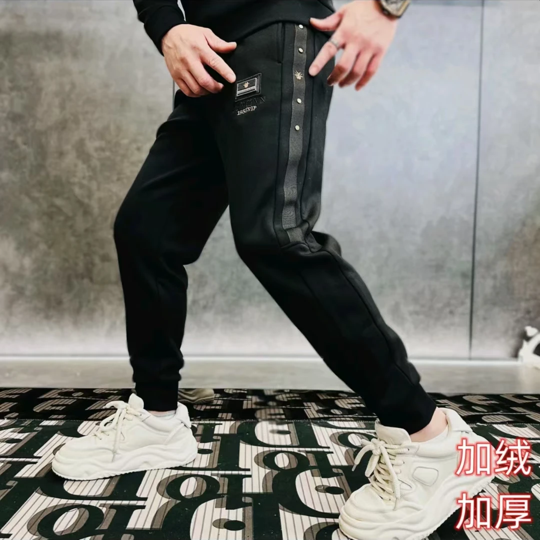 【断码清】冬季男士潮流修身加绒九分裤2010