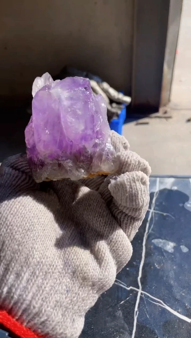 【闪购商品】水晶原石未镶嵌天然紫水晶原石摆件