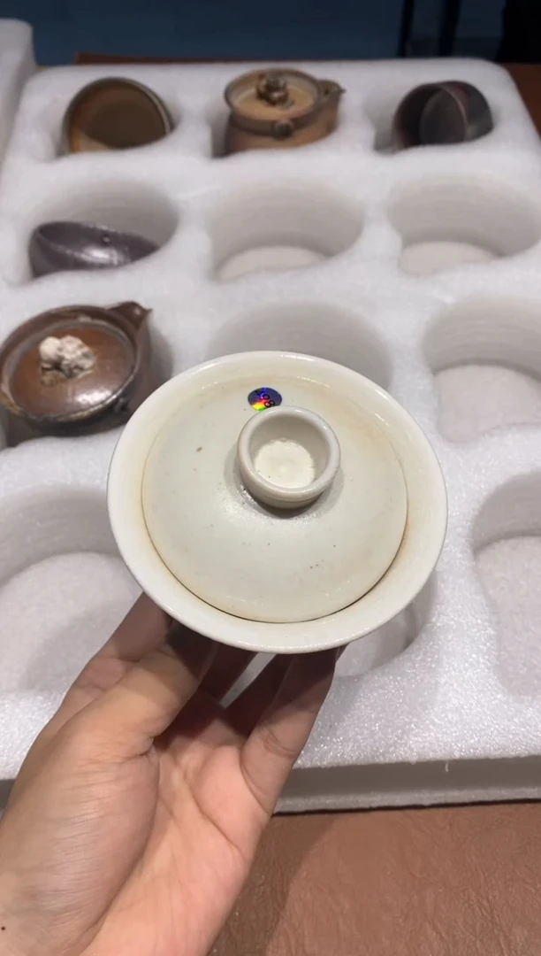 奢瓷/瑞寅柴烧茶器（盖碗） 678