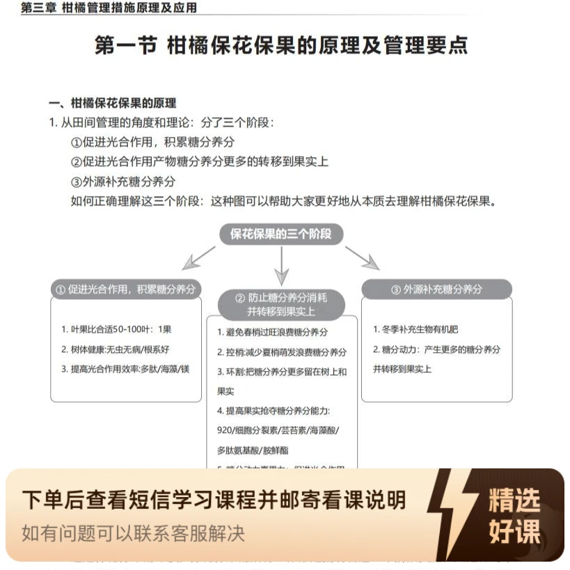 《柑橘种植管理解决方案及方法》图文附赠教材（留意短信解锁课程）