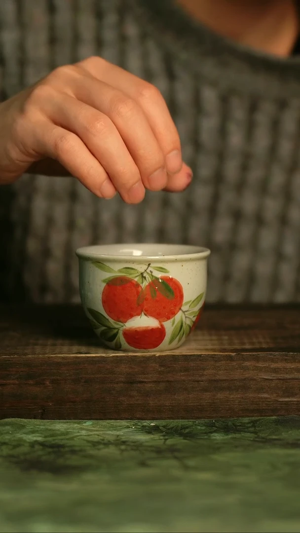 釉下彩手工手绘瓷器青诗集手工手绘瓷器