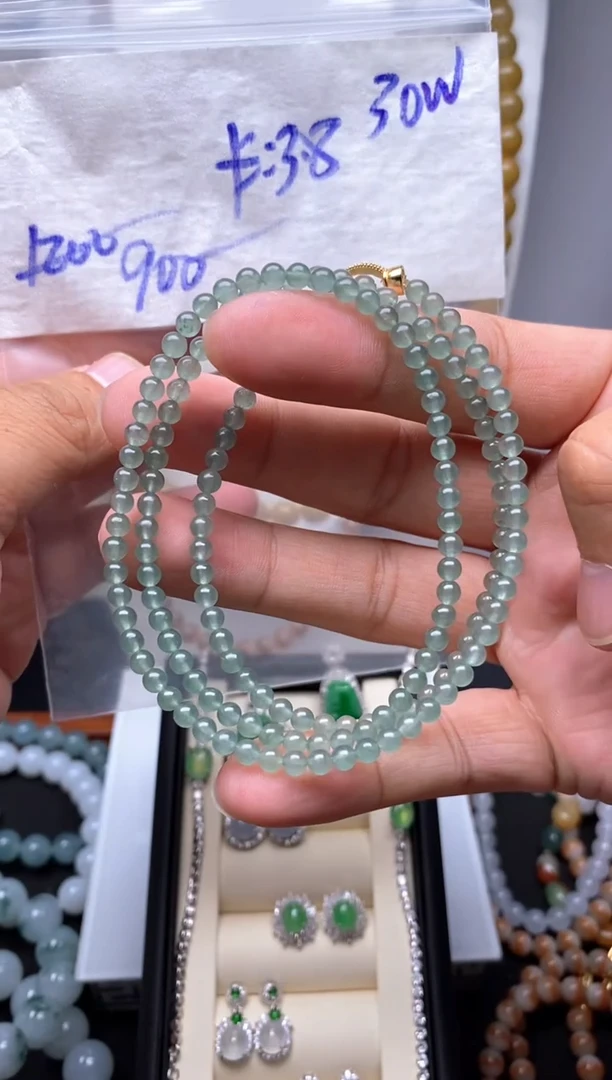 未镶嵌定制翡翠毛货需精细抛光拍一发一