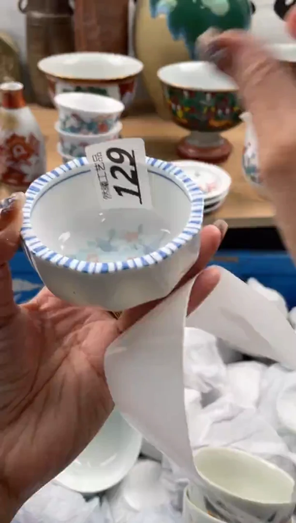 【闪购商品】瓷片129然曦海外工艺品18包邮