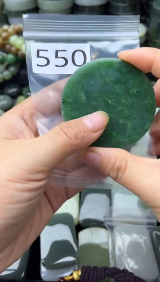 未镶嵌和田玉珠宝半成品镯芯