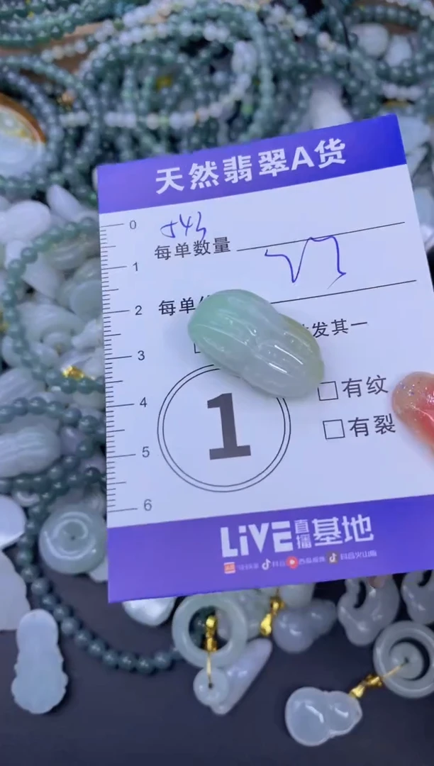 颈饰未镶嵌翡翠天然翡翠A货批量多样性发一件