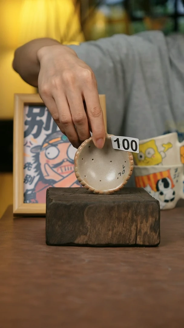 摆件亲工手绘陶瓷～