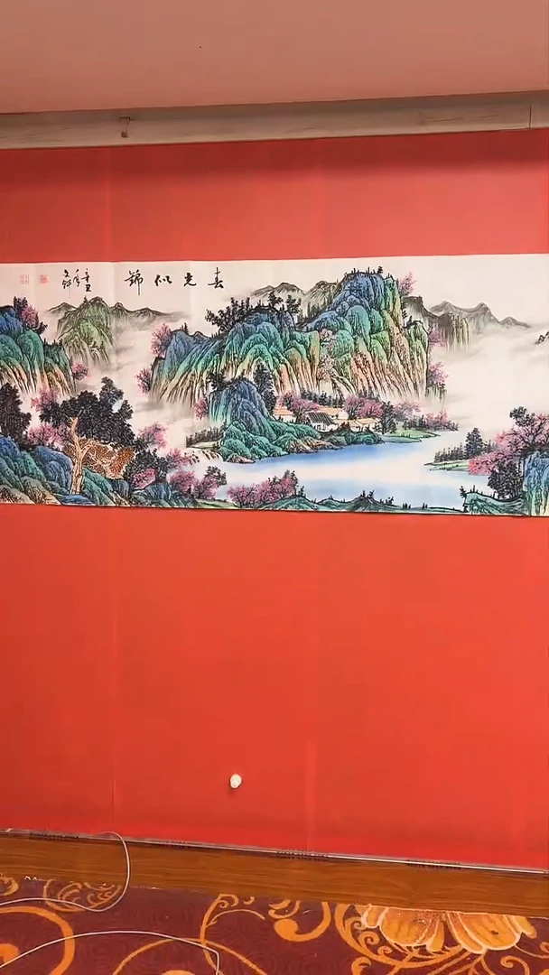 【闪购商品】国画春光似景/6尺/莫文轩