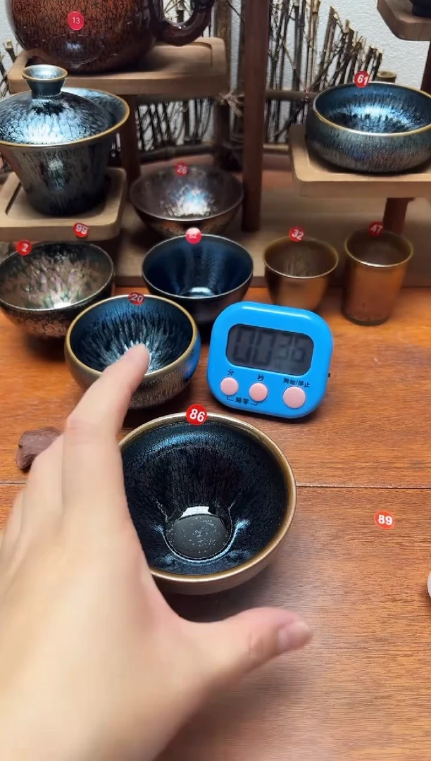 茶盏东*86号建盏工匠茶器