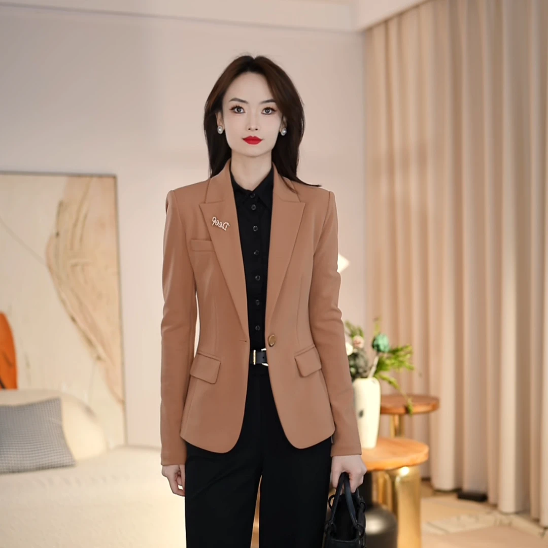 GIRDEAR/哥弟 春夏西装外套通勤显瘦面试日常休闲上衣1400757