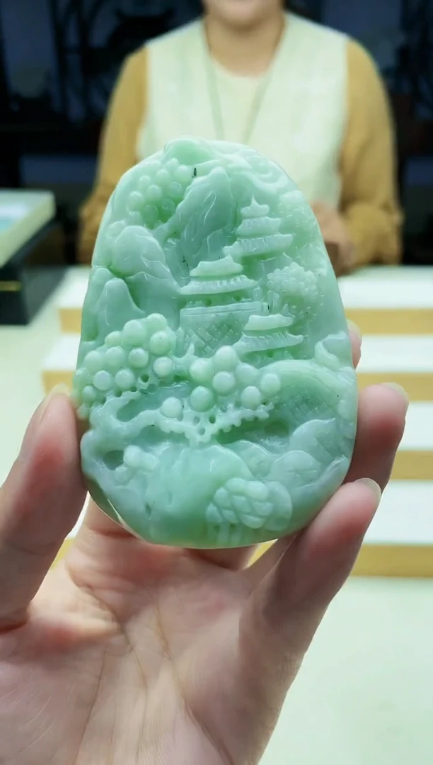 颈饰未镶嵌翡翠09260343