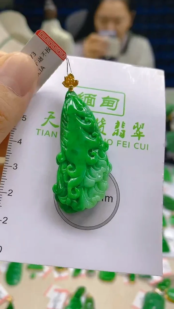 翡翠18K金镶嵌颈饰新号开播 全场乱卖