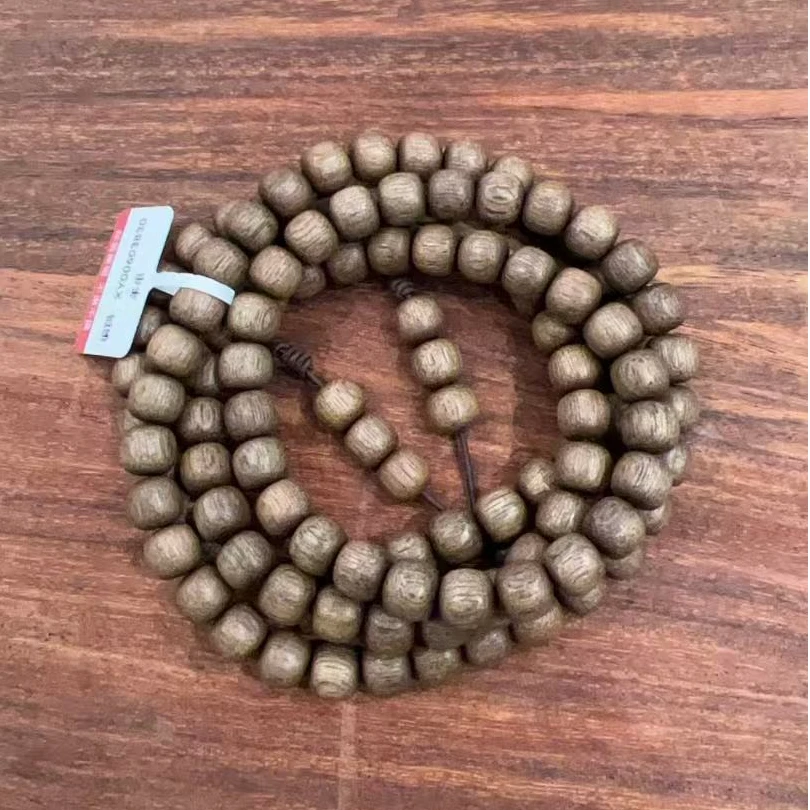 QH0009芽庄黄棋楠多圈手串-多样性发货