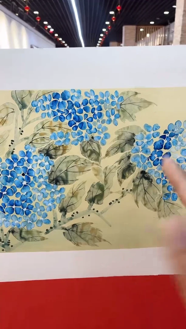 国画周建真老师绘画作品27-8