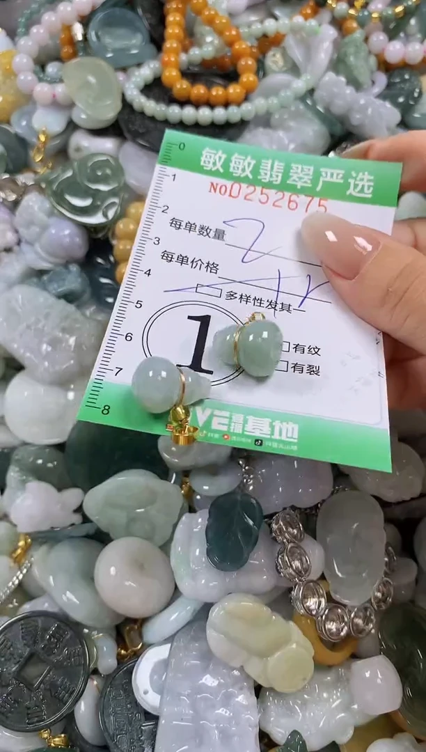 翡翠未镶嵌颈饰闪购0252675多样性发其一
