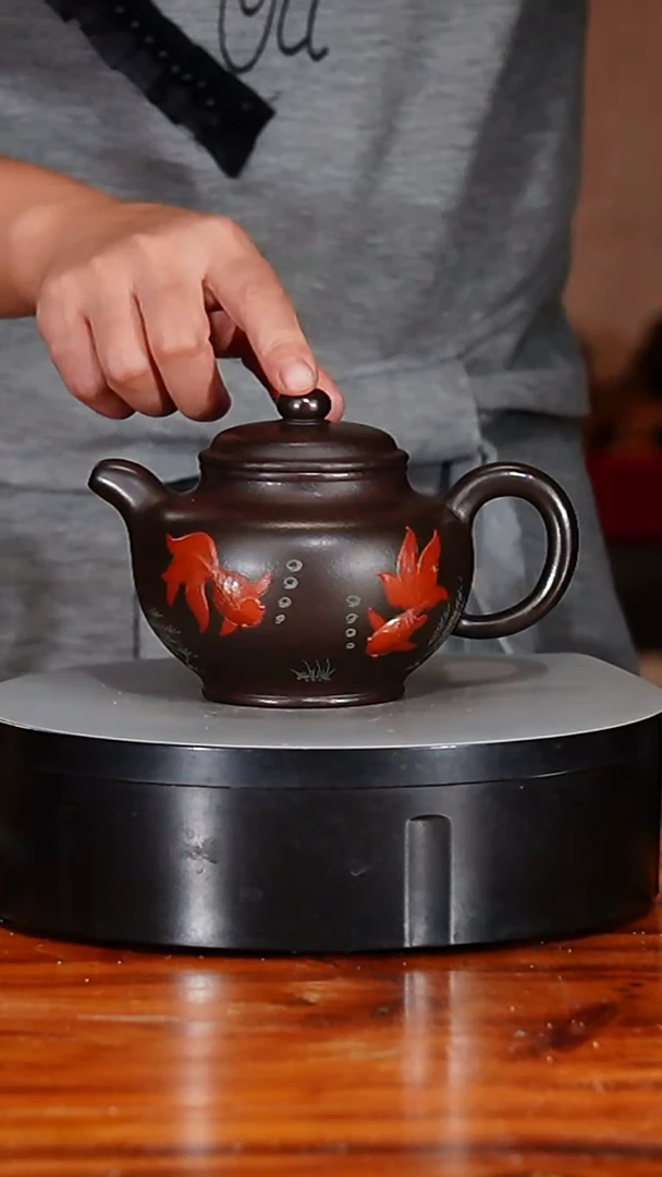 宜兴原矿紫砂壶茶壶400C